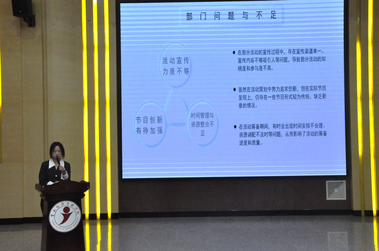 学院资讯 | 2024年财会金融学院团委、学生会、青年志愿者协会年终总结大会顺利召开 第 5 张