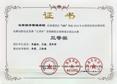 获奖+1！财金学子在2024年全国高校商业精英挑战赛全国总决赛中勇夺佳绩 第 9 张