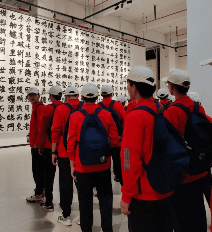 学院资讯 | 财经商贸学院组织新生参观翰文苑 第 2 张