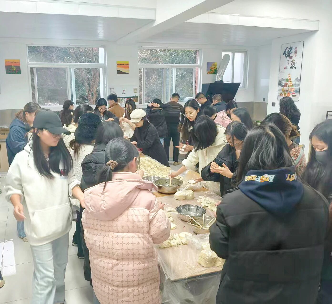 舌尖思政润人心 暖冬冬至聚温情｜财经商贸学院智慧社区开展冬至主题活动 第 5 张